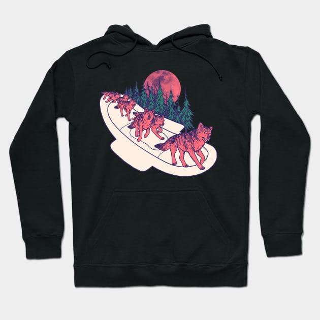 Blood Moon Hoodie by Hillary White Rabbit